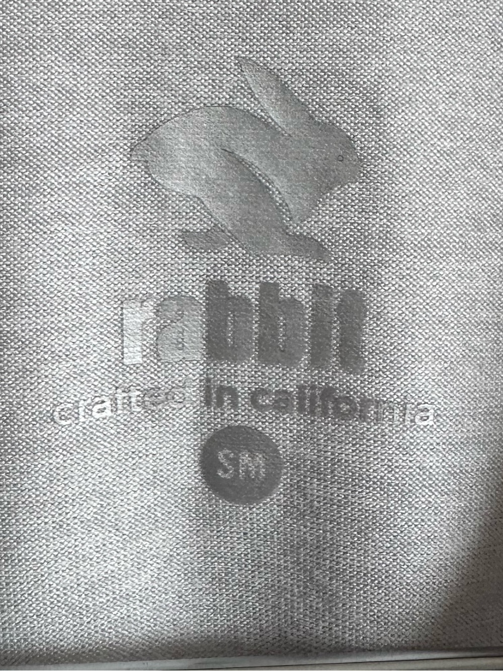 Rabbit Quarter Zip Running Pullover Gray Long Sleeve Athletic Top S - Picture 10 of 16